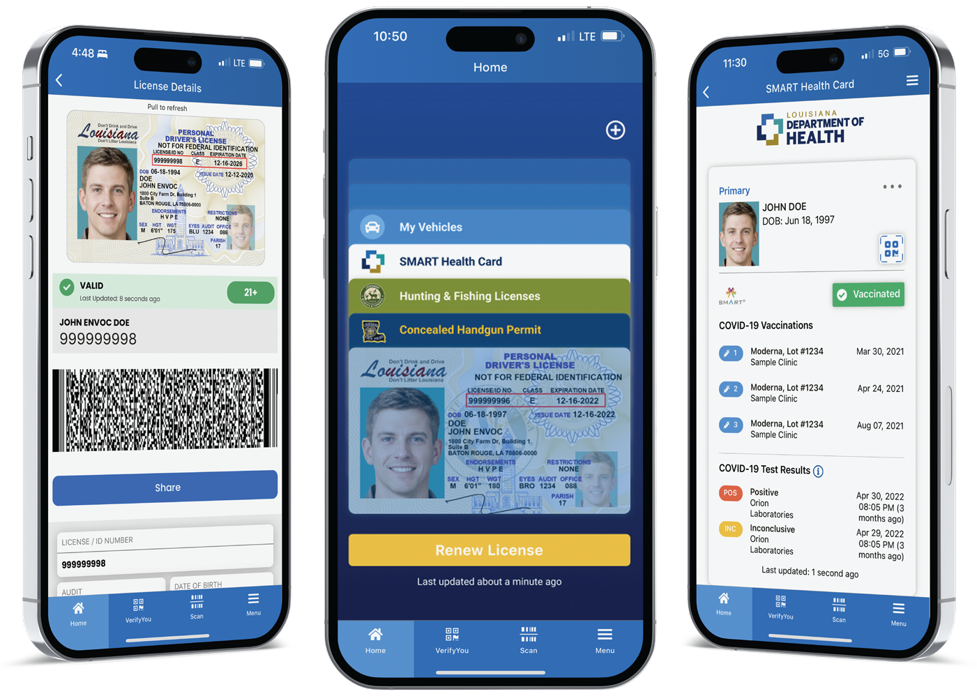 Review: LA Wallet -- digital version of your Louisiana driver's license on  your iPhone - iPhone J.D.